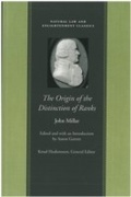 Cover: Origin of the Distinction of Ranks - Liberty Fund Inc.
