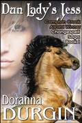 Cover: Dun Lady's Jess (The Changespell Saga, #1) - Blue Hound Visions