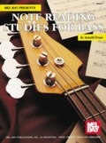 Cover: Note Reading Studies for Bass - Mel Bay Music