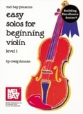 Cover: Easy Solos for Beginning Violin - Mel Bay Music