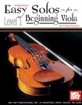 Cover: Easy Solos for Beginning Viola - Mel Bay Music
