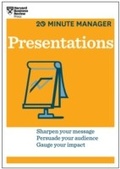 Cover: Presentations (HBR 20-Minute Manager Series) - Harvard Business Review Press