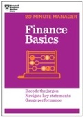 Cover: Finance Basics (HBR 20-Minute Manager Series) - Harvard Business Review Press