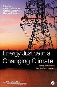 Enlarge image Cover: Energy Justice in a Changing Climate - Zed Books Ltd
