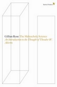 Enlarge image Cover: The Melancholy Science - Verso Books