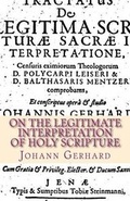 Cover: On the Legitimate Interpretation of Holy Scripture - Repristination Press