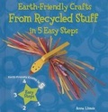 Cover: Earth-Friendly Crafts from Recycled Stuff in 5 Easy Steps - Enslow Publishing