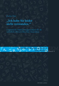 Abbildung von: «Ich habe Sie leider nicht verstanden.» - Peter Lang Verlag