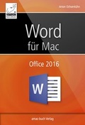 Cover: Word 2016 f&uuml;r Mac - amac-buch-Verlag Ochsenk&uuml;hn