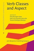Cover: Verb Classes and Aspect - John Benjamins Publishing Company