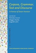 Cover: Corpora, Grammar and Discourse - John Benjamins Publishing Company