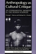 Cover: Anthropology as Cultural Critique - University of Chicago Press