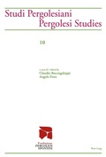 Cover: Studi Pergolesiani- Pergolesi Studies - Peter Lang Verlag