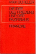 Cover: Die Idee des Friedens und der Pazifismus - Bouvier Verlag
