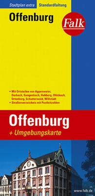Abbildung von: Falk Stadtplan Extra Standardfaltung Offenburg mit Ortsteilen von Appenweier, Du - FALK, OSTFILDERN