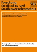 Cover: Erarbeitung eines Bewertungshintergrundes f&uuml;r Tragf&auml;higkeitsmessungen auf Basis von Zustandsindikatoren nach JENDIA - Fachverlag NW in Carl Ed. Sch&uuml;nemann KG