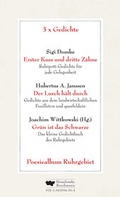 Cover: 3 x Gedichte - Henselowsky u. Boschmann