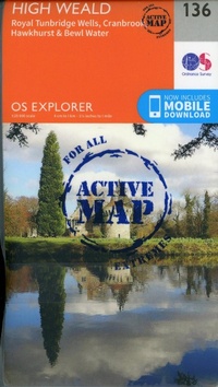 Abbildung von: High Weald, Royal Tunbridge Wells - Ordnance Survey