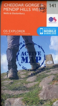 Abbildung von: Cheddar Gorge and Mendip Hills West - Ordnance Survey
