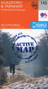 Abbildung von: Guildford and Farnham - Ordnance Survey