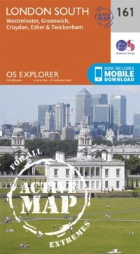 Abbildung von: London South, Westminster, Greenwich, Croydon, Esher & Twickenham - Ordnance Survey