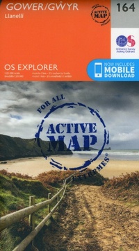 Abbildung von: Gower, Llanelli - Ordnance Survey