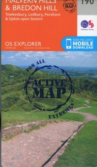 Abbildung von: Malvern Hills and Bredon Hill - Ordnance Survey