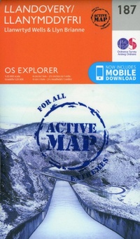 Abbildung von: Llandovery, Llanwrtyd Wells and Llyn Brianne - Ordnance Survey