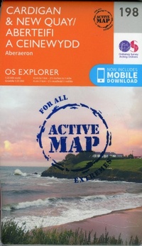 Abbildung von: Cardigan and New Quay, Aberaeron - Ordnance Survey