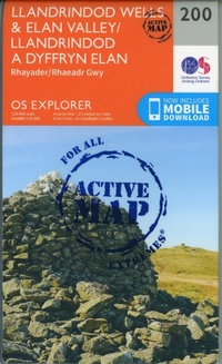 Abbildung von: Llandrindod Wells and Elan Valley, Rhayader - Ordnance Survey