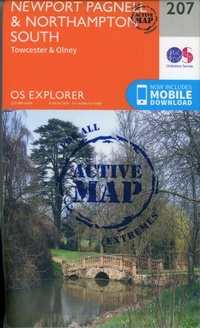 Abbildung von: Newport Pagnell and Northampton South - Ordnance Survey