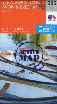 Abbildung von: Stratford-Upon-Avon and Evesham - Ordnance Survey