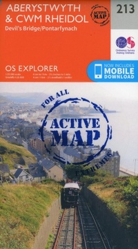 Abbildung von: Aberystwyth and Cwm Rheidol - Ordnance Survey