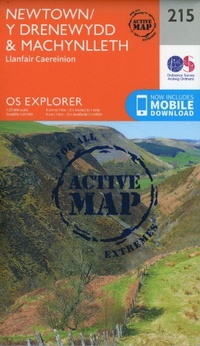 Abbildung von: Newtown, Llanfair Caereinion - Ordnance Survey