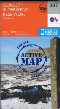 Abbildung von: Consett and Derwent Reservoir - Ordnance Survey