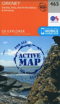 Abbildung von: Orkney - Sanday, Eday, North Ronaldsay and Stronsay - Ordnance Survey