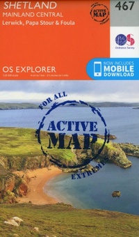 Abbildung von: Shetland - Mainland Central - Ordnance Survey