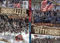 Cover: The Split History of the Battle of Gettysburg - Compass Point Books