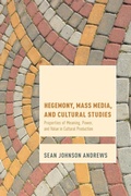 Cover: Hegemony, Mass Media and Cultural Studies - Rowman & Littlefield International