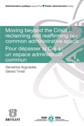 Cover: Moving Beyond the Crisis : Reclaiming and Reaffirming our Common Administrative Space - Bruylant
