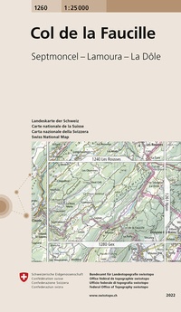 Abbildung von: 1260 Col de la Faucille - swisstopo