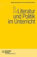 Cover: Literatur und Politik im Unterricht - Wochenschau Verlag