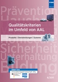 Cover: Qualit&auml;tskriterien im Umfeld von AAL - VDE Verlag