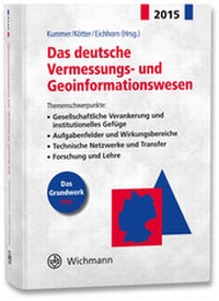Bild vergrößern Bild: Das deutsche Vermessungs- und Geoinformationswesen 2015 - Wichmann Verlag