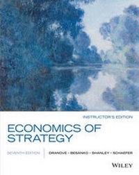 Enlarge image Cover: Economics of Strategy - Wiley