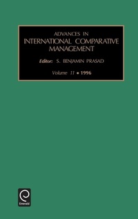Enlarge image Cover: Advances in International Comparative Management - JAI Press Inc.
