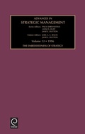 Cover: Embeddedness of Strategy - JAI Press Inc.