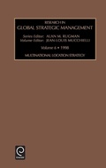 Cover: Multinational Location Strategy - JAI Press Inc.