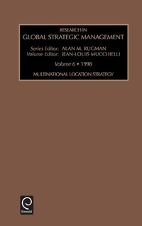 Enlarge image Cover: Multinational Location Strategy - JAI Press Inc.