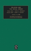 Cover: Religion and the social order - JAI Press Inc.